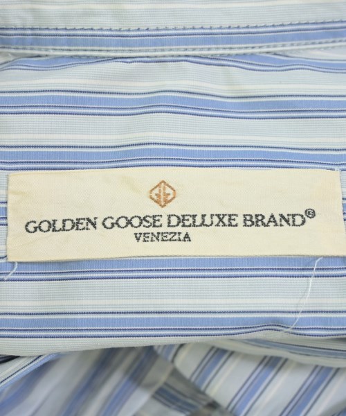 GOLDEN GOOSE（ゴールデングース）カジュアルシャツ 青 サイズ:XS メンズ/2200676318029