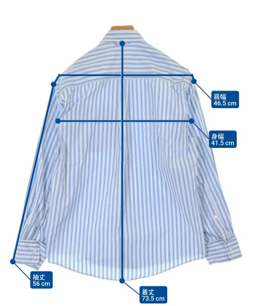 GOLDEN GOOSE（ゴールデングース）カジュアルシャツ 青 サイズ:XS メンズ/2200676318029