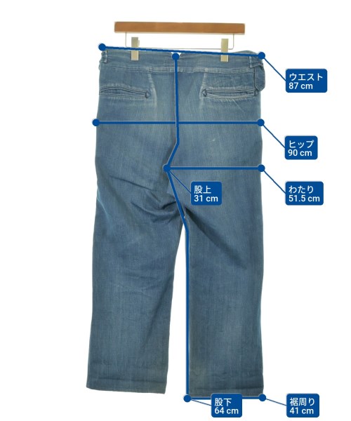 GOLDEN GOOSE（ゴールデングース）デニムパンツ 青 サイズ:XS メンズ/2200645359039