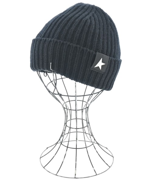 GOLDEN GOOSE(ゴールデングース)ニットキャップ・ビーニー 黒 サイズ:-/2200663401116