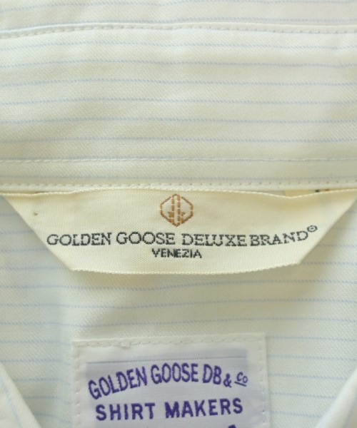 GOLDEN GOOSE（ゴールデングース）カジュアルシャツ 白 サイズ:M メンズ/2200732205096
