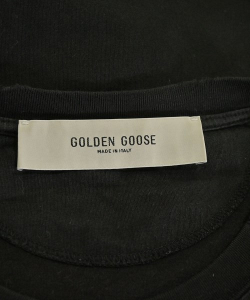 GOLDEN GOOSE（ゴールデングース）Tシャツ・カットソー 黒 サイズ:M メンズ/2200685363058
