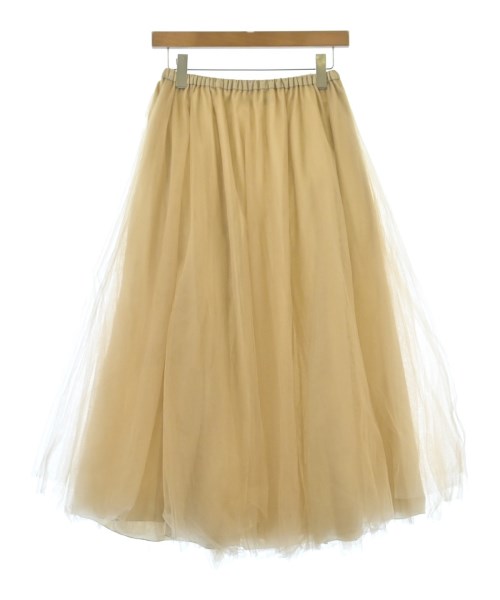 Bilitis dix-sept ans（ビリティスディセッタン）ロング・マキシ丈スカート ベージュ サイズ:36(S位) レディース/2200621187038