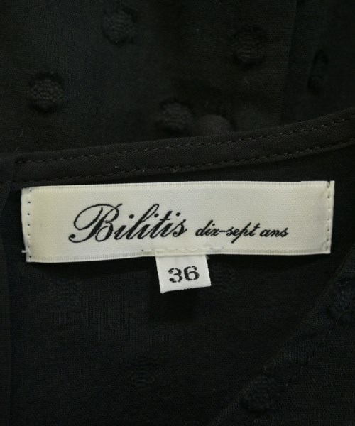 Bilitis dix-sept ans（ビリティスディセッタン）ブラウス 黒 サイズ:36(S位) レディース/2200650422032