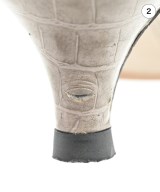 Odette e Odile（オデット　エ　オディール）パンプス グレー サイズ:23cm レディース/2200624678038