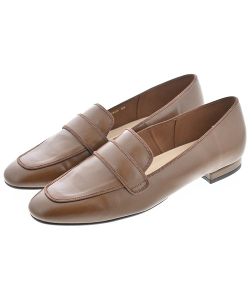 Odette e Odile(オデット　エ　オディール)ドレスシューズ/ローファー 茶 サイズ:24cm/2200636262058