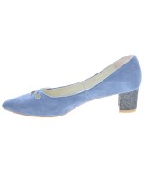 Odette e Odile（オデット　エ　オディール）パンプス 青 サイズ:24cm レディース/2200637138024