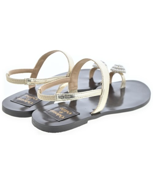 Odette e Odile（オデット　エ　オディール）サンダル ゴールド サイズ:23cm レディース/2200620805056