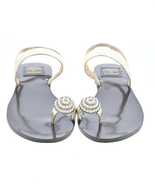 Odette e Odile（オデット　エ　オディール）サンダル ゴールド サイズ:23cm レディース/2200620805056