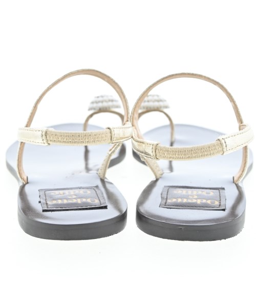 Odette e Odile（オデット　エ　オディール）サンダル ゴールド サイズ:23cm レディース/2200620805056