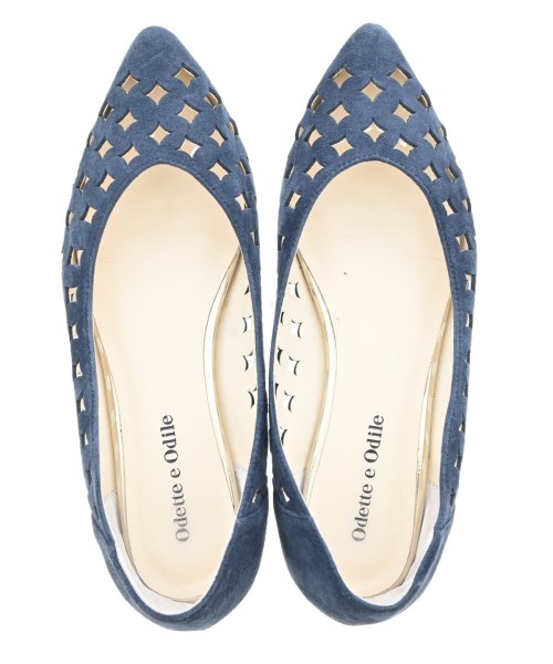 Odette e Odile（オデット　エ　オディール）パンプス 紺 サイズ:23.5cm レディース/2200607840018