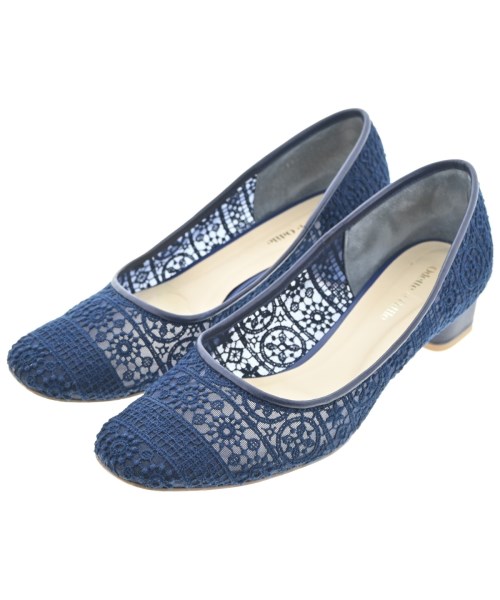 Odette e Odile(オデット　エ　オディール)パンプス 紺 サイズ:25cm/2200667814165