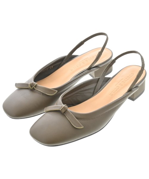 Odette e Odile(オデット　エ　オディール)サンダル 茶 サイズ:23cm/2200672150142