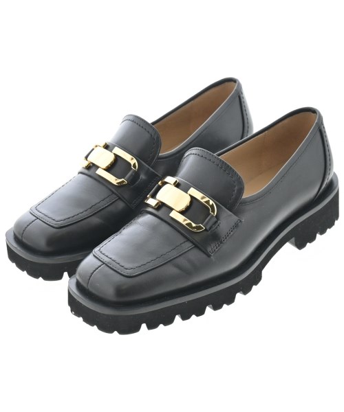 Odette e Odile(オデット　エ　オディール)ドレスシューズ/ローファー 黒 サイズ:22.5cm/2200671371081