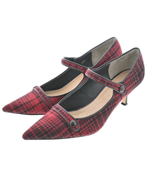 Odette e Odile(オデット　エ　オディール)パンプス 赤 サイズ:24.5cm/2200677277059