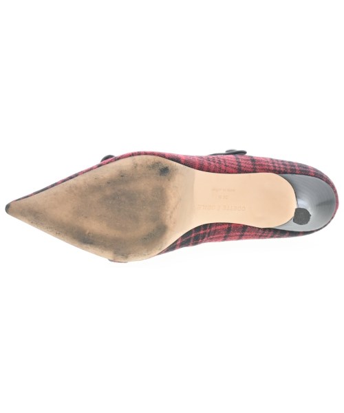 Odette e Odile（オデット　エ　オディール）パンプス 赤 サイズ:24.5cm レディース/2200677277059