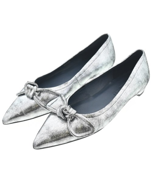 Odette e Odile(オデット　エ　オディール)パンプス シルバー サイズ:23.5cm/2200671489045