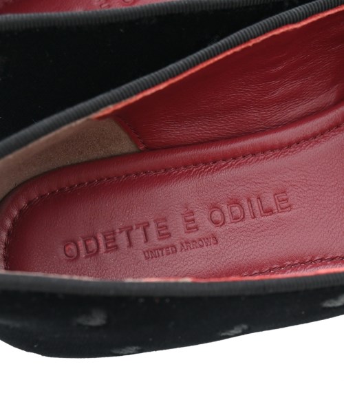 Odette e Odile（オデット　エ　オディール）エスパドリーユ 黒 サイズ:22.5cm レディース/2200692350058