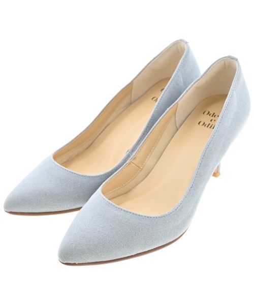 Odette e Odile(オデット　エ　オディール)パンプス 青 サイズ:22.5cm/2200696117091