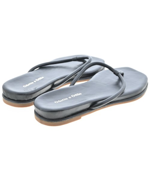 Odette e Odile（オデット　エ　オディール）サンダル 黒 サイズ:EU37(23.5cm位) レディース/2200650580145