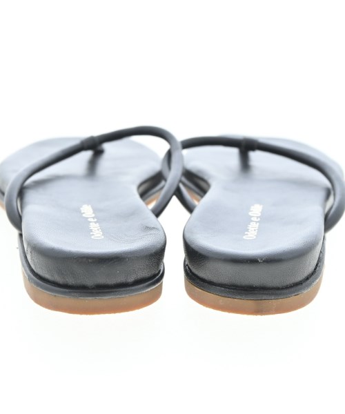 Odette e Odile（オデット　エ　オディール）サンダル 黒 サイズ:EU37(23.5cm位) レディース/2200650580145