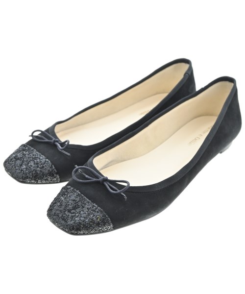 Odette e Odile(オデット　エ　オディール)バレエシューズ/オペラシューズ 黒 サイズ:24.5cm/2200621110043