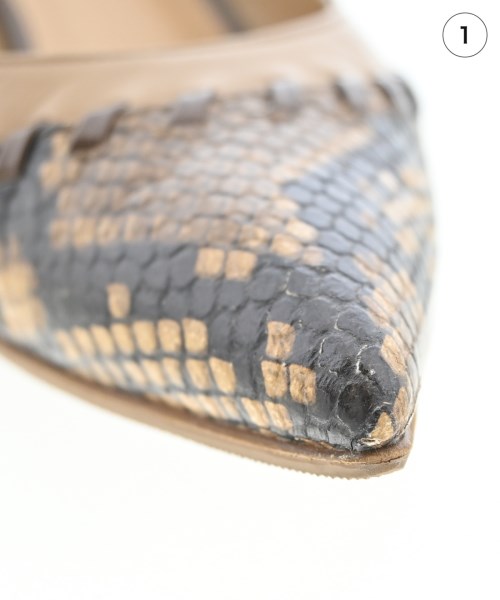 Odette e Odile（オデット　エ　オディール）パンプス 茶 サイズ:24 1/2(24.5cm位) レディース/2200648294023