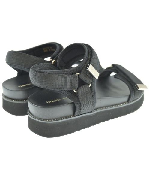 Odette e Odile（オデット　エ　オディール）サンダル 黒 サイズ:35(22.5cm位) レディース/2200660326047