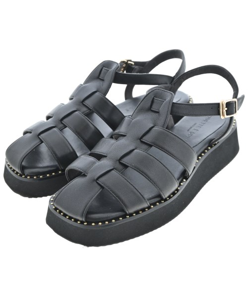 Odette e Odile(オデット　エ　オディール)サンダル 黒 サイズ:24.5cm/2200647596081