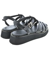 Odette e Odile（オデット　エ　オディール）サンダル 黒 サイズ:24.5cm レディース/2200647596081