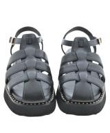 Odette e Odile（オデット　エ　オディール）サンダル 黒 サイズ:24.5cm レディース/2200647596081