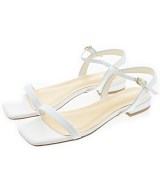 Odette e Odile（オデット　エ　オディール）サンダル 白 サイズ:23.5cm レディース/2200703824035