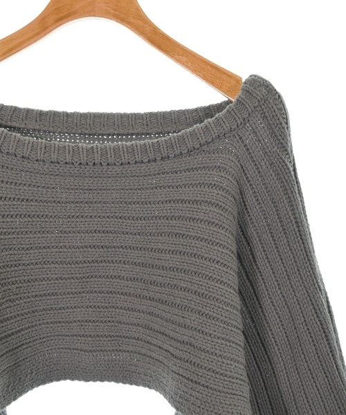 mysty woman（ミスティーウーマン）ニット・セーター グレー サイズ:F レディース/2200632906024