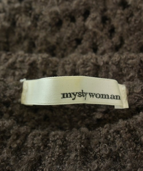 mysty woman（ミスティーウーマン）ニット・セーター 茶 サイズ:F レディース/2200641434037