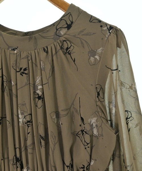 mysty woman（ミスティーウーマン）ワンピース 茶 サイズ:F レディース/2200629701014