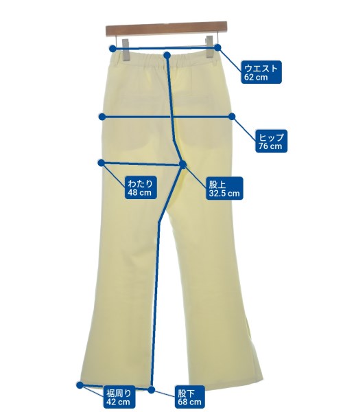 mysty woman（ミスティーウーマン）スラックス 白 サイズ:S レディース/2200612159129