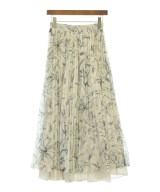 mysty woman（ミスティーウーマン）ロング・マキシ丈スカート ベージュ サイズ:M レディース/2200609798027