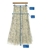 mysty woman（ミスティーウーマン）ロング・マキシ丈スカート ベージュ サイズ:M レディース/2200609798027