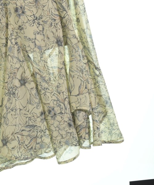 mysty woman（ミスティーウーマン）ロング・マキシ丈スカート グレー サイズ:F レディース/2200609798034