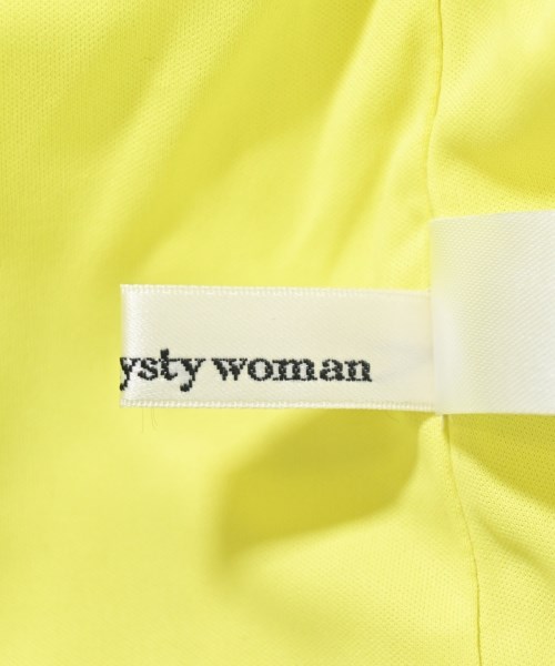 mysty woman（ミスティーウーマン）ワンピース 黄 サイズ:-(M位) レディース/2200611625137