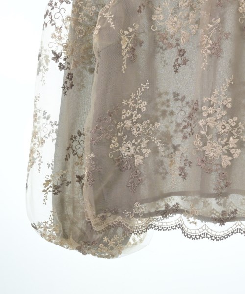 mysty woman（ミスティーウーマン）ブラウス グレー サイズ:F レディース/2200614478198