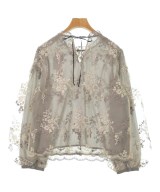 mysty woman（ミスティーウーマン）ブラウス グレー サイズ:F レディース/2200614478198