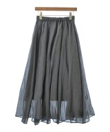 mysty woman（ミスティーウーマン）ロング・マキシ丈スカート グレー サイズ:F レディース/2200669586084