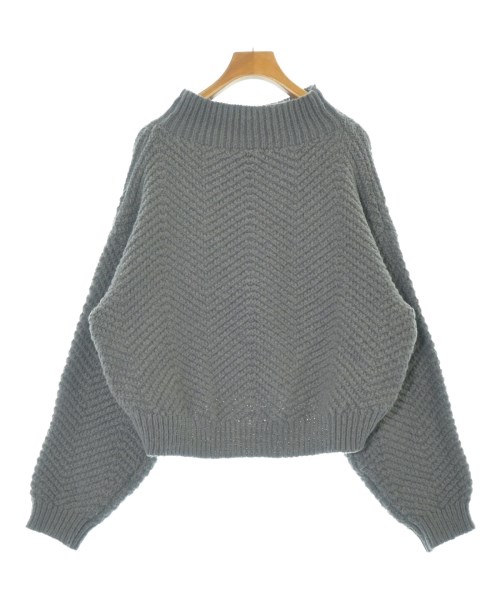 mysty woman（ミスティーウーマン）ニット・セーター グレー サイズ:F レディース/2200669683028