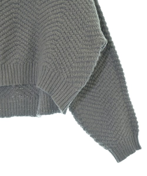 mysty woman（ミスティーウーマン）ニット・セーター グレー サイズ:F レディース/2200669683028