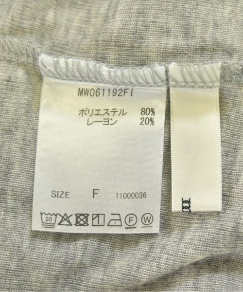 mysty woman（ミスティーウーマン）Tシャツ・カットソー グレー サイズ:F レディース/2200711553033