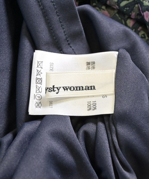 mysty woman（ミスティーウーマン）ワンピース 紺 サイズ:F レディース/2200712413121