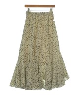 mysty woman（ミスティーウーマン）ロング・マキシ丈スカート ベージュ サイズ:F レディース/2200638939019