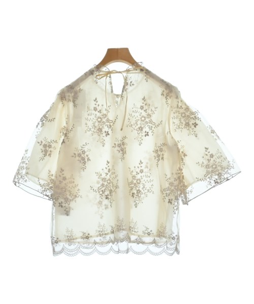 mysty woman（ミスティーウーマン）ブラウス ベージュ サイズ:F レディース/2200646508016