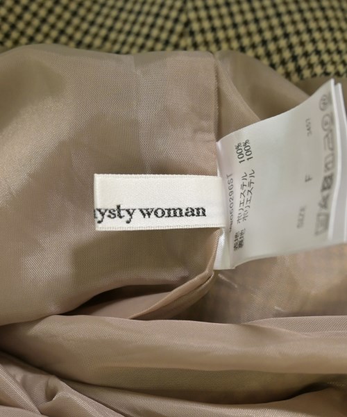 mysty woman（ミスティーウーマン）ショートパンツ 茶 サイズ:F レディース/2200703381040